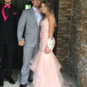 Light pink prom dress!